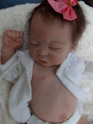 Rare Reborn Baby Girl Doll QUINLYNN by LAURA LEE EAGLES 9