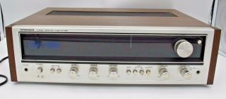 Vtg Pioneer Sx - 535 Stereo Receiver Audio Blue Light But Powers On