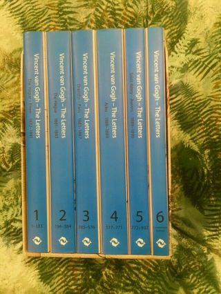 Rare Vincent Van Gogh " The Letters " Complete Illustrated & Annotated Ed Vol 1 - 6 Cd
