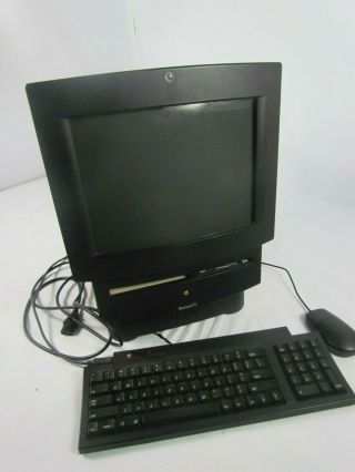 Apple Macintosh Tv Computer - Keyboard Ii M0487 & Mouse Vintage