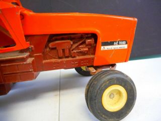 Vintage Ertl Allis Chalmers 7060 1/16 Scale Tractor 3