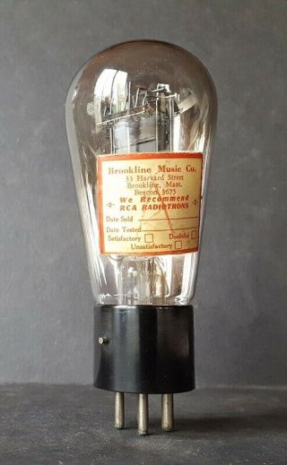 Vintage Nx - 245 Radio Tube Power Amplifier Triode National Union