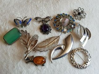 Silver 925 Vintage Jewellery 271.  9grams In All,  View All Photos,