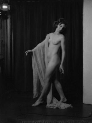 Nude Dancer Alice Seltzer Vintage 1923 Arnold Genthe Negative Classical Pose Nr