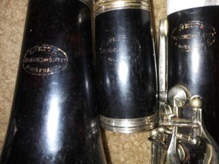 Vintage Clarinet Made in France (Evette By Buffet) Paris 5