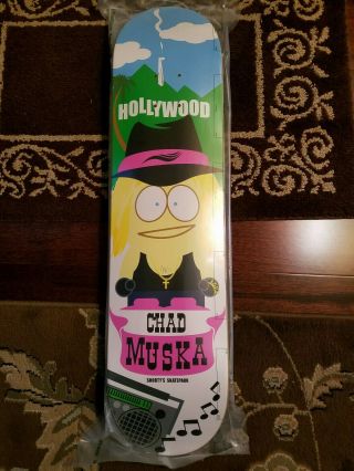 Shorty’s Chad Muska South Park Skateboard Rare Nos