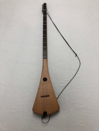 Vintage Mcnally Strumstick Signed & Numbered 22047 Long 30 " Wide 5” Instrument