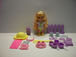 VINTAGE BLUEBIRD POLLY POCKET LUCY LOCKET LARGE COMPACT COMPLETE WITH ALL :) 2