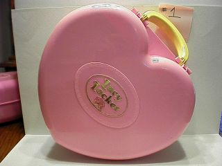 VINTAGE BLUEBIRD POLLY POCKET LUCY LOCKET LARGE COMPACT COMPLETE WITH ALL :) 6