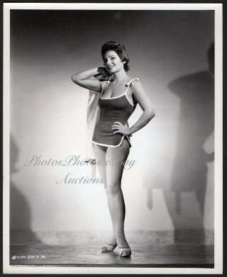 Valerie French Busty Leggy Actress Vintage Orig Photo By Cronenweth Cheesecake