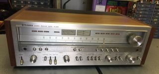 Vintage Pioneer Sx - 950 Stereo Receiver For Repair /works Needs 1 Lamp