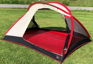 Msr Sidewinder 3 Tent Huge - Moss Designs - 3 Person W/ Footprint Rare