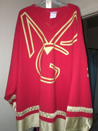 Prince Npg Power Generation Vintage Red Hockey Jersey Shirt Xl 90s