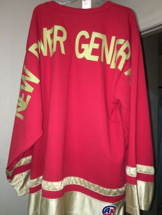 Prince NPG Power Generation Vintage Red Hockey Jersey Shirt XL 90s 2
