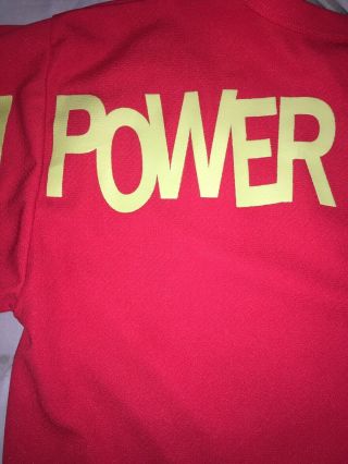 Prince NPG Power Generation Vintage Red Hockey Jersey Shirt XL 90s 7