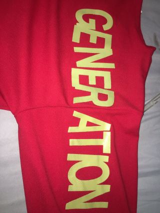 Prince NPG Power Generation Vintage Red Hockey Jersey Shirt XL 90s 8