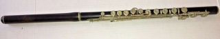 Antique Buffet Crampon & Co Paris Wooden Flute in Case Made in France RARE 3