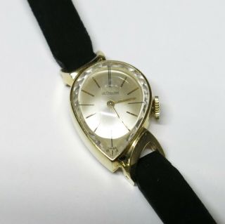 Vintage Jaeger Lecoultre 14k Gold Watch