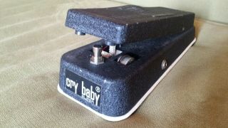 Vintage Jen Italy Cry Baby Wah Pedal Green Fasel