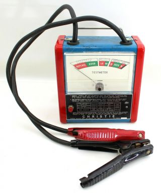 Vintage Christie Battery Testmeter T3 Tester