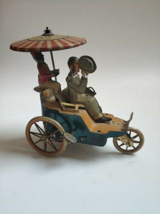 Antique Antique Lehmann Tin Toy 345.  Made In Germany