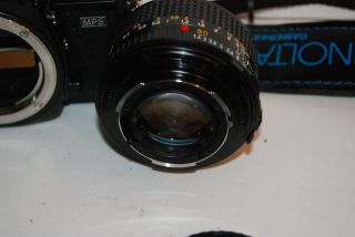 Vintage Minolta X - 700 Film Camera w/ MD 50mm 1:1.  4 zoom 28 - 70mm 1:3.  5 - 4.  5 Lens 6