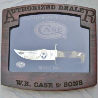 Case Xx 1999 Authorized Dealer Double Eagle Bowie Knife Set (523 - 7ss Stag) ; Rare