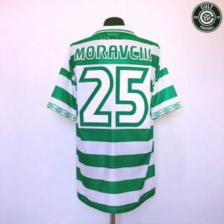 Moravcik 25 Celtic Vintage Umbro Home Football Shirt 1997/99 (xl) Slovakia