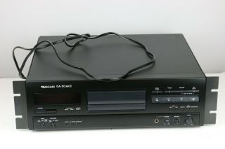 Vintage Tascam Da - 20 Mkii Digital Audio Tape Dat Deck Recorder