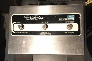 Roland Af - 100 Vintage Bee Baa Fuzz And Treble Booster Fuzz Pedal Rare F/s (2)