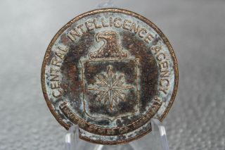 Vintage Cia Central Intelligence Agency Clandesting Service Challenge Coin