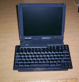 Vintage Ibm Thinkpad 701c Butterfly Keyboard Laptop 2630 - 7tu
