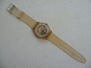 1990 Swatch Watch Jelly Fish GK100 3