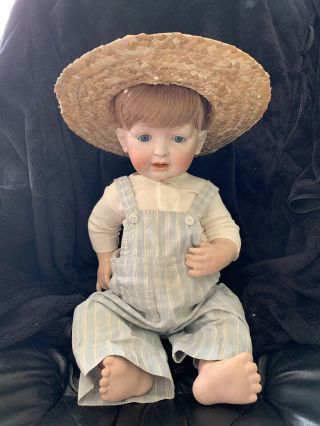Antique Bisque Doll 22 " Kestner 211 Sammy Baby