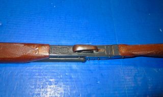 Vintage Daisy Model 21 Double Barrel BB Gun,  Brown Plastic Stock 5