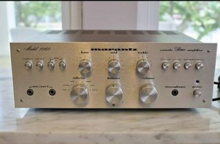 Vintage Marantz 1060 Integrated Amplifier : Fully Recapped Professionally