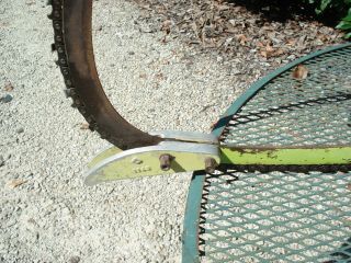 Vintage Poulan 744 Chain Saw With Bow Bar Blade Starts Older Saw 11