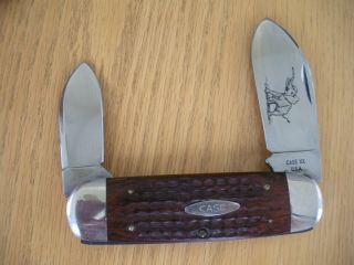 Vintage 1976 Case Xx 6250 Elephant Toe Knife