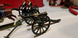 King & Country Vintage Glossy British Royal Horse Artillery Charging Set RARE 9