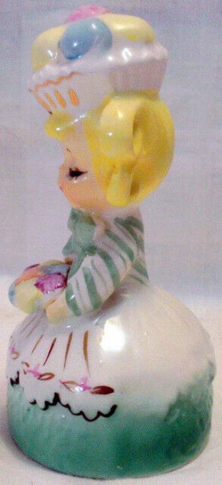 Vintage ENESCO SWEET SHOPPE Cupcake Candy Girl CUPCAKE BOUQUET Gold Trim 2