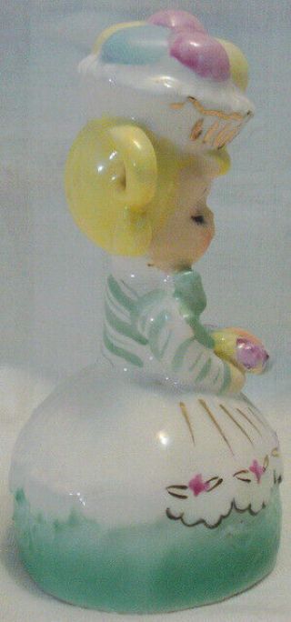 Vintage ENESCO SWEET SHOPPE Cupcake Candy Girl CUPCAKE BOUQUET Gold Trim 4