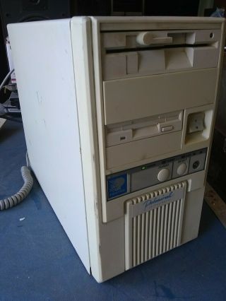 Vintage Professinal Technology Protek Intel 80386 33mhz Desktop Computer - No H