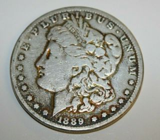 Rare 1889 Cc Morgan $1 Silver Dollar Carson City Coin Key Date