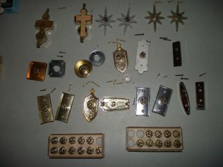 19 Vintage NuTone Doorbells,  20 Pushbuttons in Orig.  Boxes 2