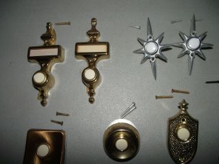 19 Vintage NuTone Doorbells,  20 Pushbuttons in Orig.  Boxes 4