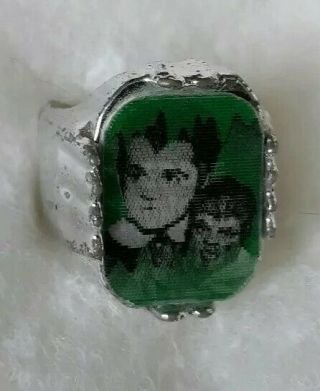 Set of 4 1960 ' s Munsters Flasher/Flicker Rings Rare 4