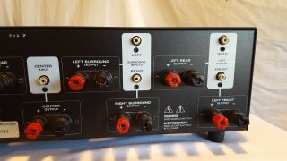 Vintage Anthem PVA 7 Channel Amplifier 125 watts per Channel 10