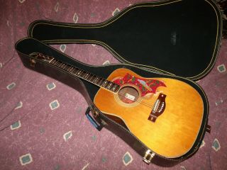 Vintage Yamaha Fg - 300 Red Label Nippon Gakki Acoustic Guitar