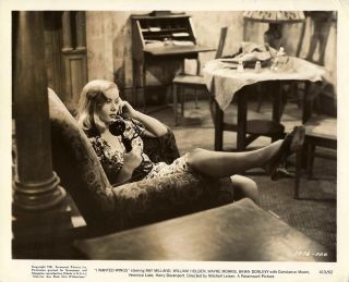 Veronica Lake / I Wanted Wings (1941) Vntg 8x10 Photo / In Edith Head Day Dress