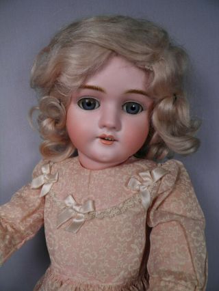 Sweet Antique Kestner Walkure Doll Bisque Head Germany Exc